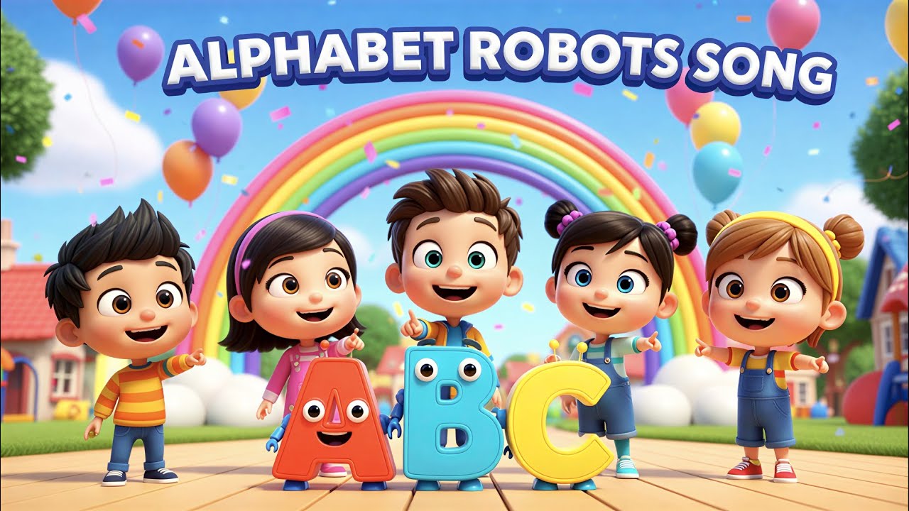 Dancing Alphabet Robots / नाचते हुए अल्फाबेट रोबोट्स / ڈانس کرتے ہوئے الفابیٹ روبوٹس / Study Poem ..