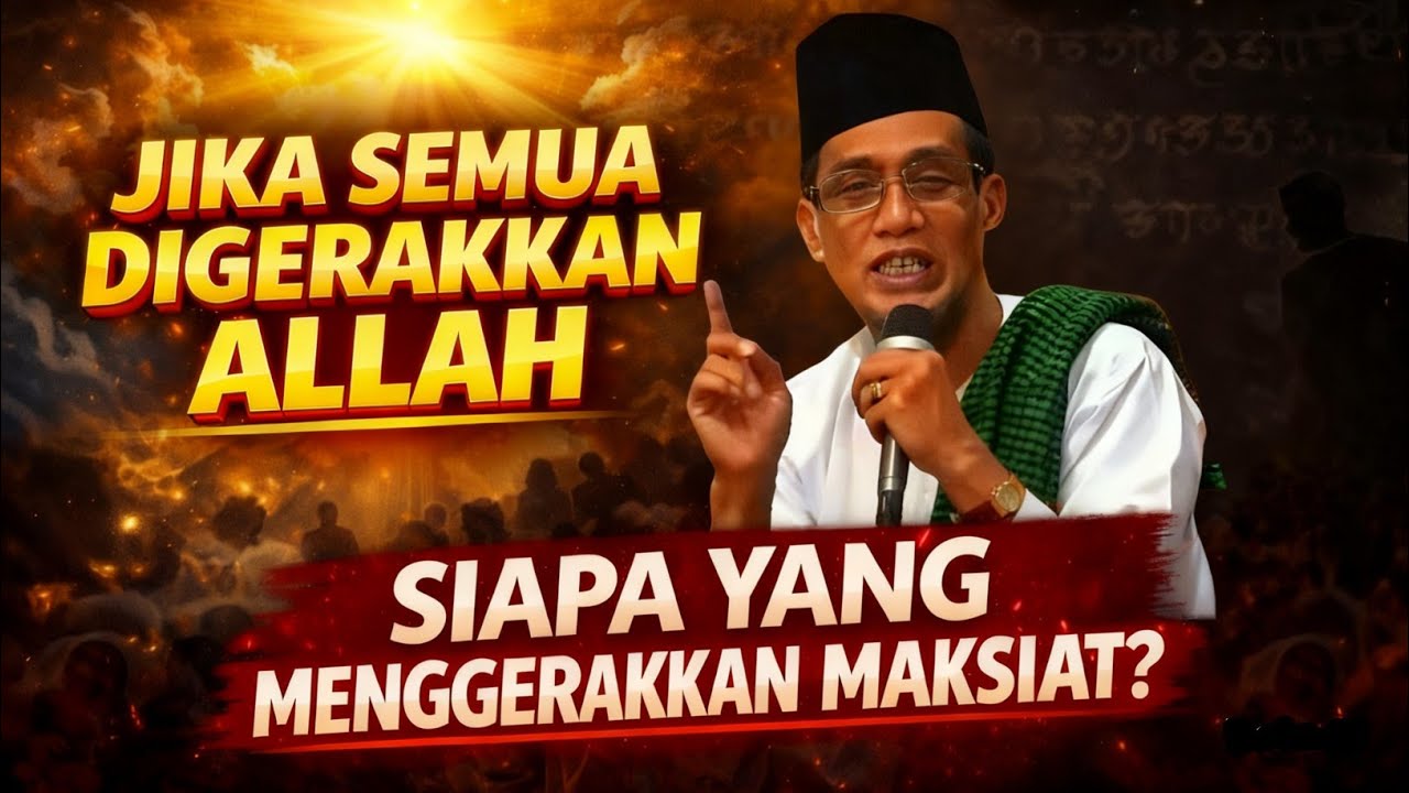 Pertanyaan Sulit! Jika Semua dari Allah, Siapa yang Menggerakkan Maksiat?