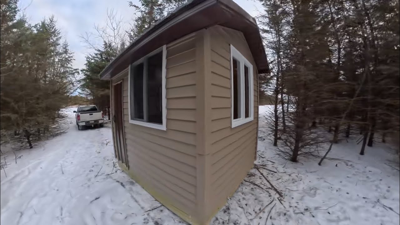 Amazing Hunting Blind! Prep. & Install 