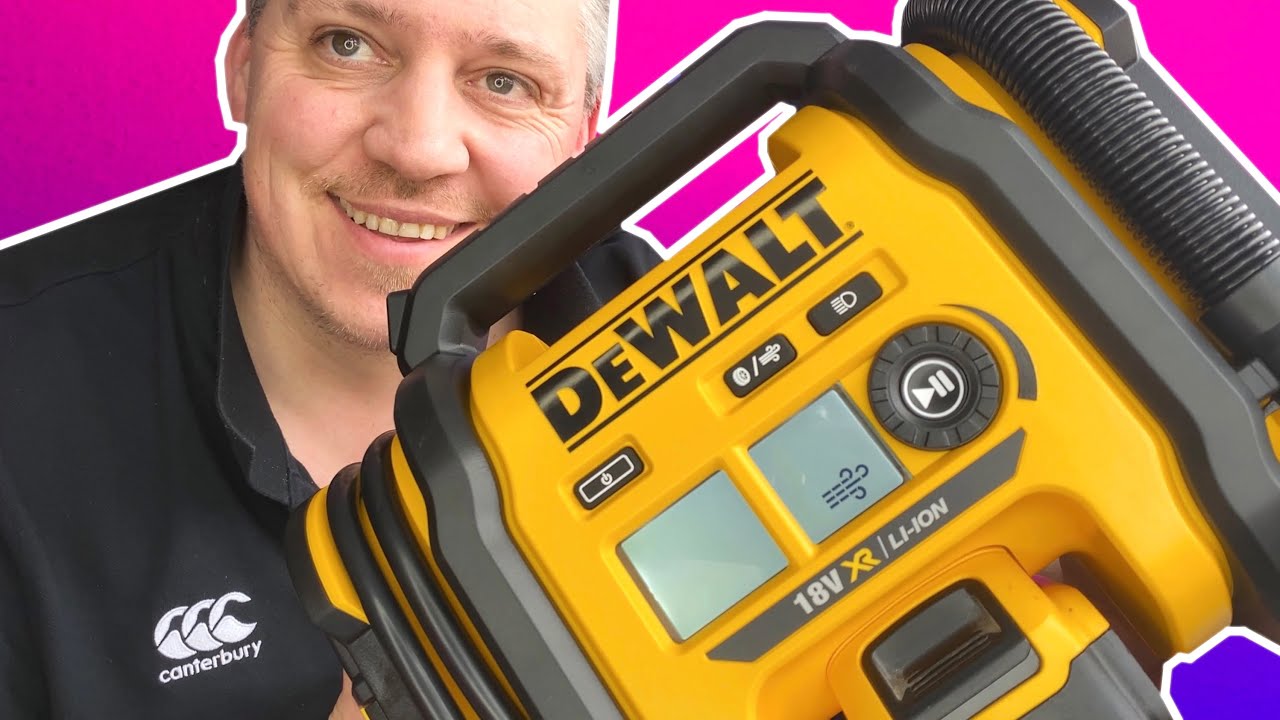 Насос для шин DeWALT 18 В! НО ЭТО НЕ ВСЁ😀👀