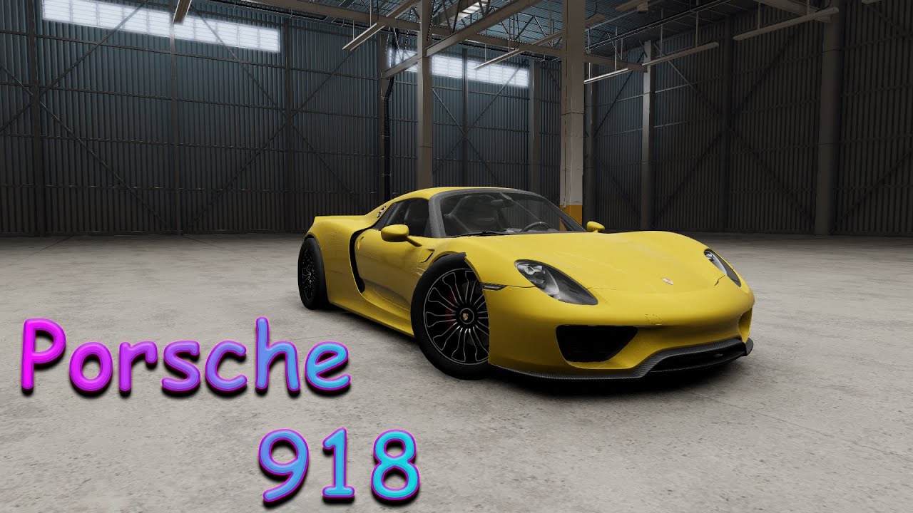 Porsche 918 Spyder-BeamNG Drive(#1060)