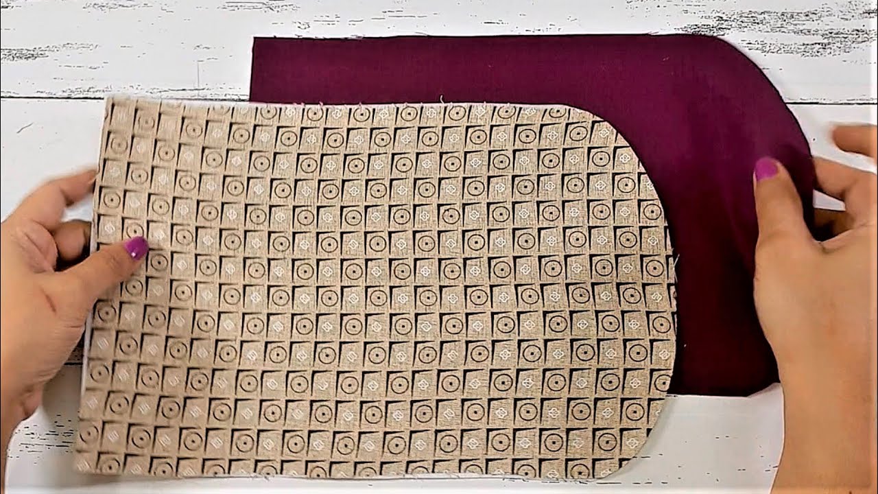 Easy Cutting and Sewing Triple Pocket Hand Purse To Do At Home | Clutch | Hand Bag