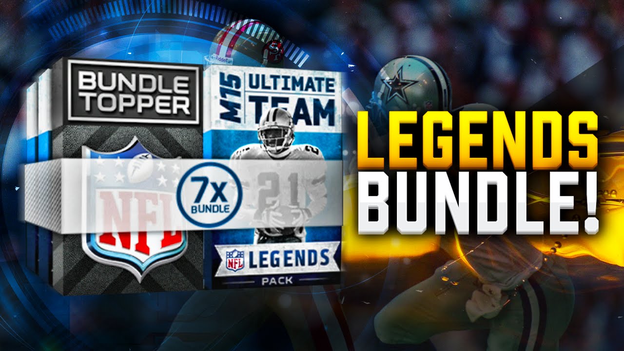 Madden 15 Ultimate Team - Legends BUNDLE Pack Opening! NEW 99 Bo Jackson + 97 REVIS! MUT 15 PS4