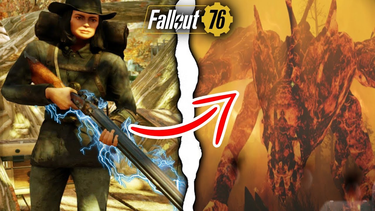 Fallout 76 | Insane 10,000+ Rifle Damage Build For Scorchbeast Queen! (Fallout 76 Best Builds)