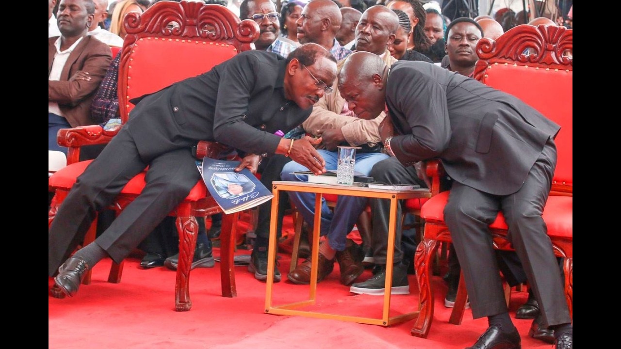 #LIVE: GACHAGUA TAKES MURANG'A BY STORM AS HE LEADS UNITED OPPOSITION AT A FUNERAL CEREMONY