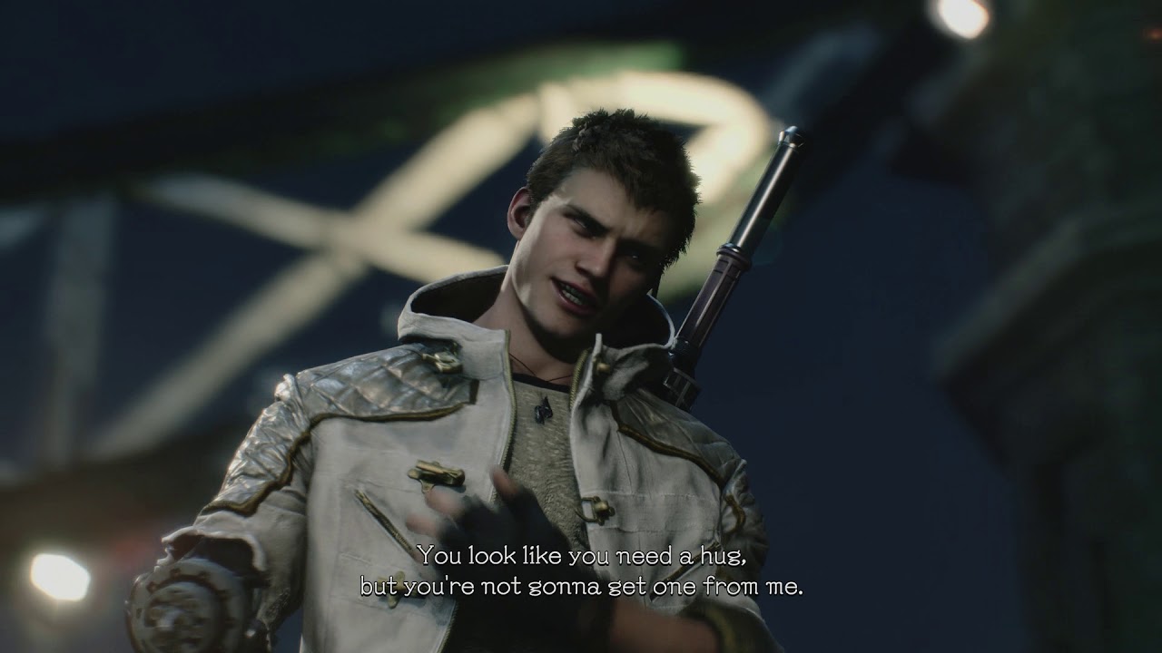 Devil May Cry 5 - Mission 01: Nero Helps Military On Bridge Cybernetic Devil Bringer Cutscene (2019)