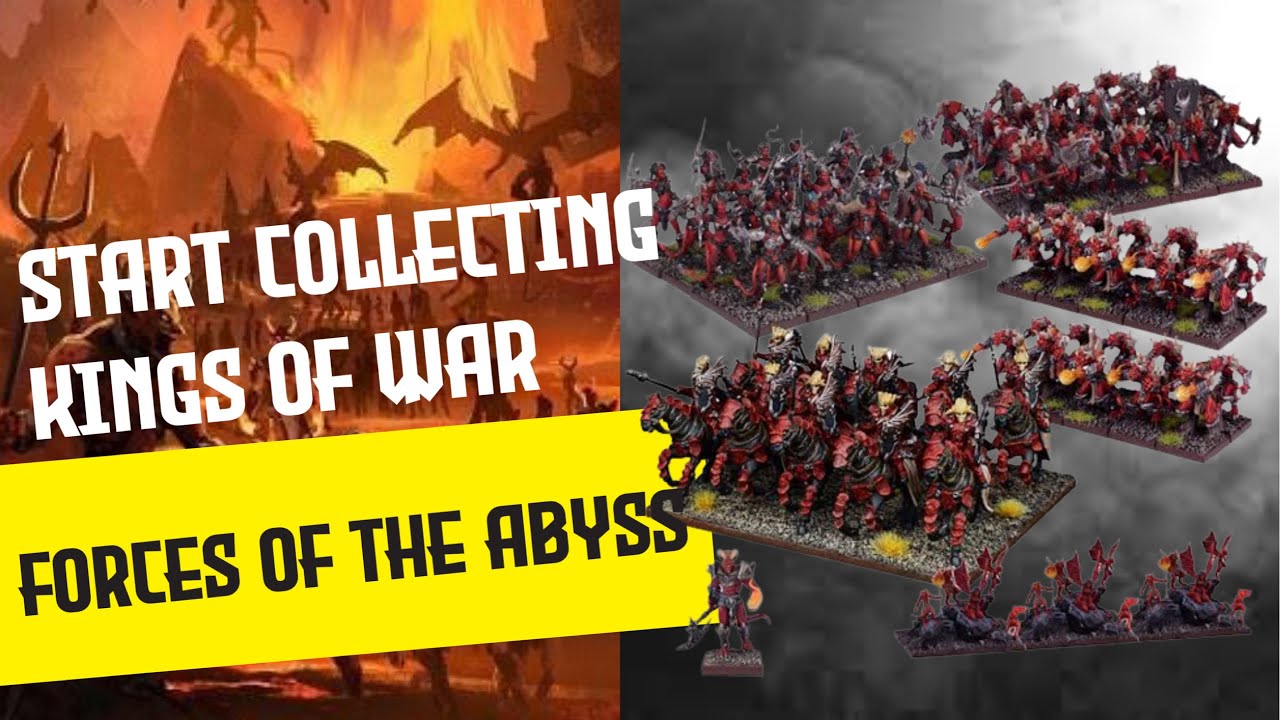 Start Collecting Kings of War: Forces of The Abyss Army Box