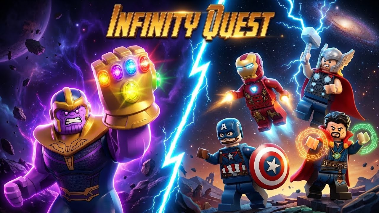 LEGO Thanos: Epic Quest for 6 Infinity Stones | Full Movie Animation 2025
