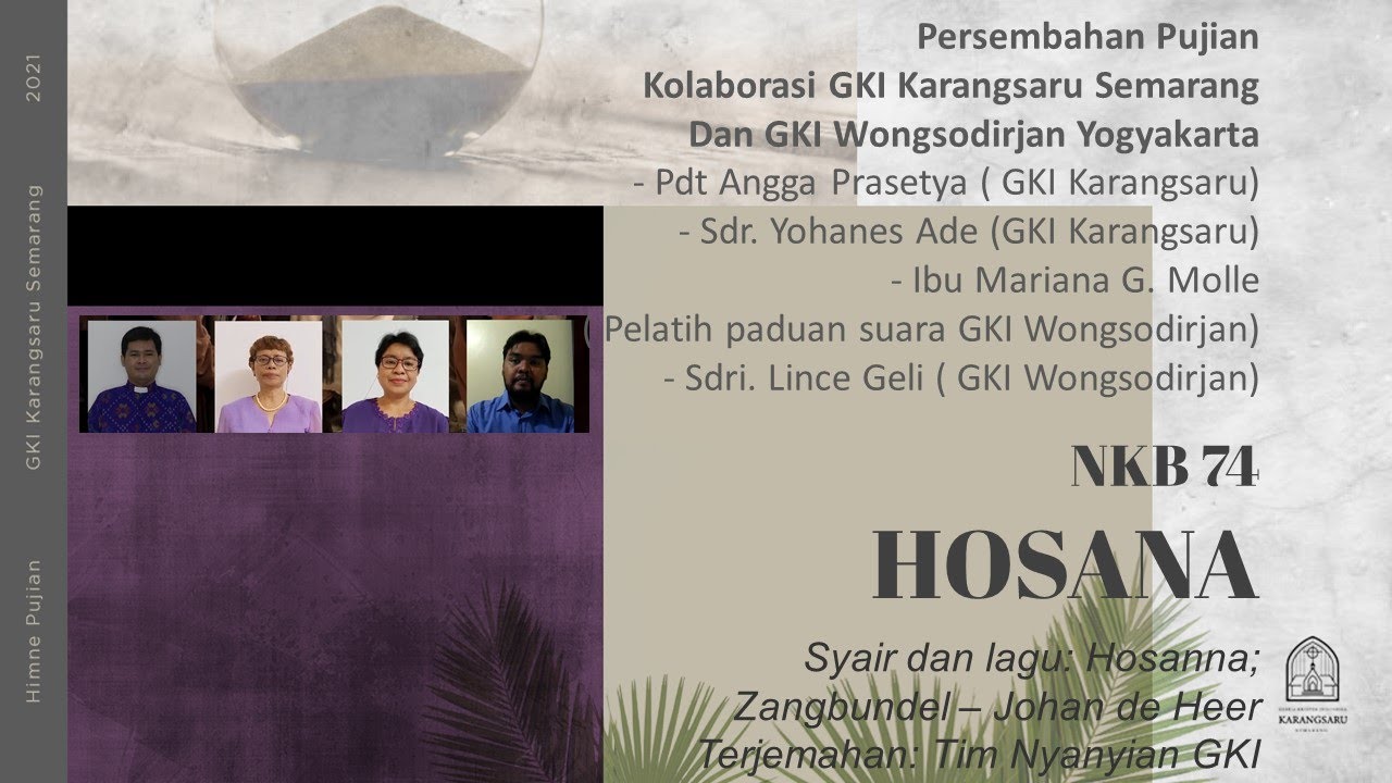 NKB 74 | Hosana | Hosanna