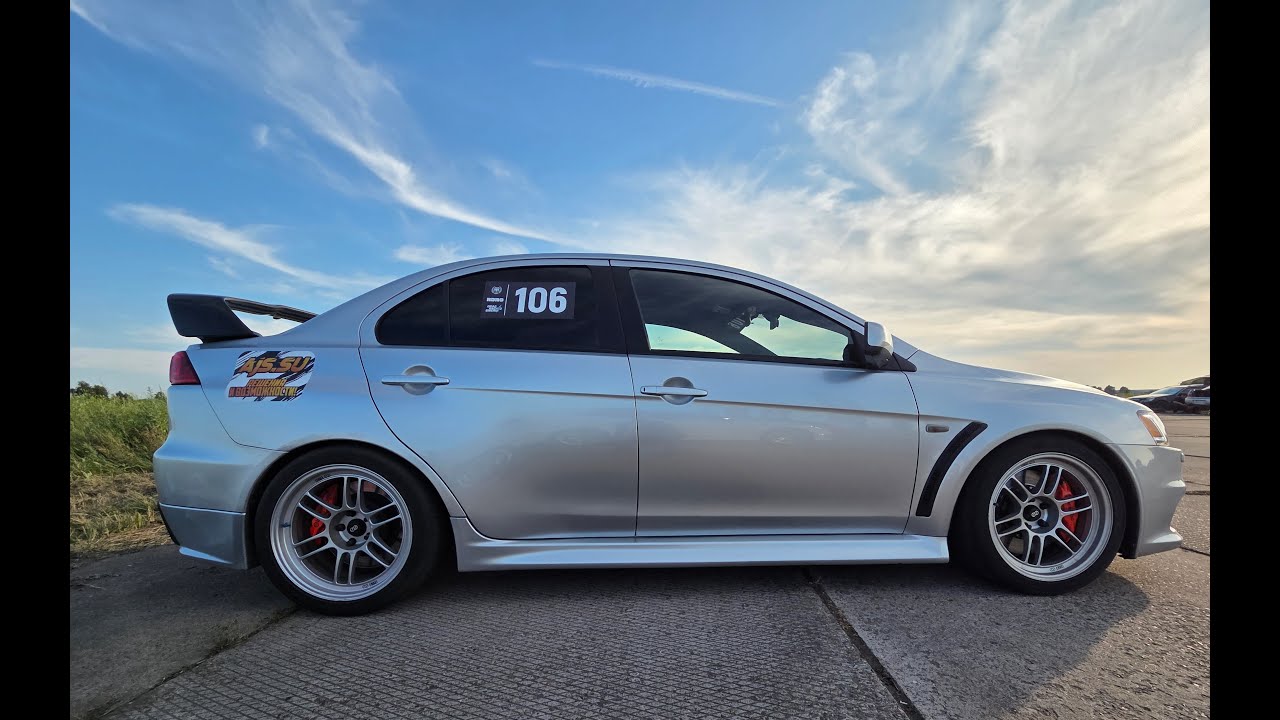 Evo X SST. Stock. Dragy. 0-100. 1/4 . 60ft. Launch  control.