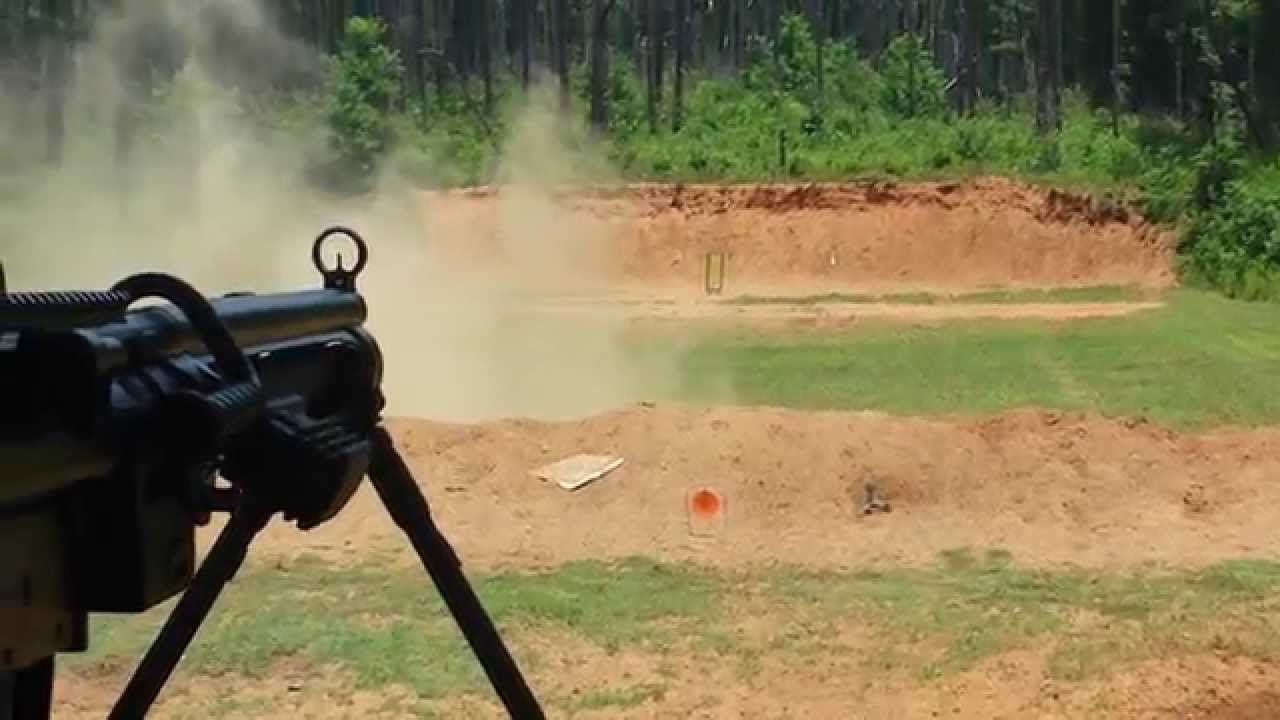 HK23 belt fed machine gun