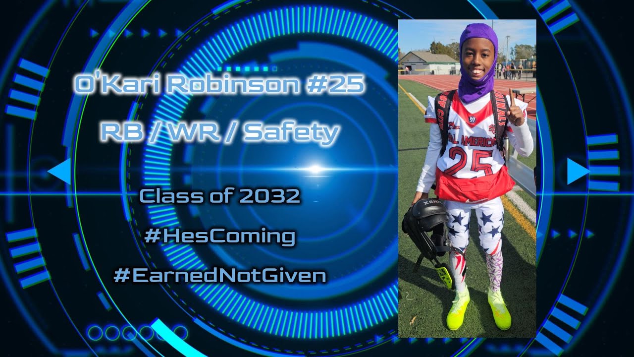O'Kari Robinson : DSG All American Bowl Games