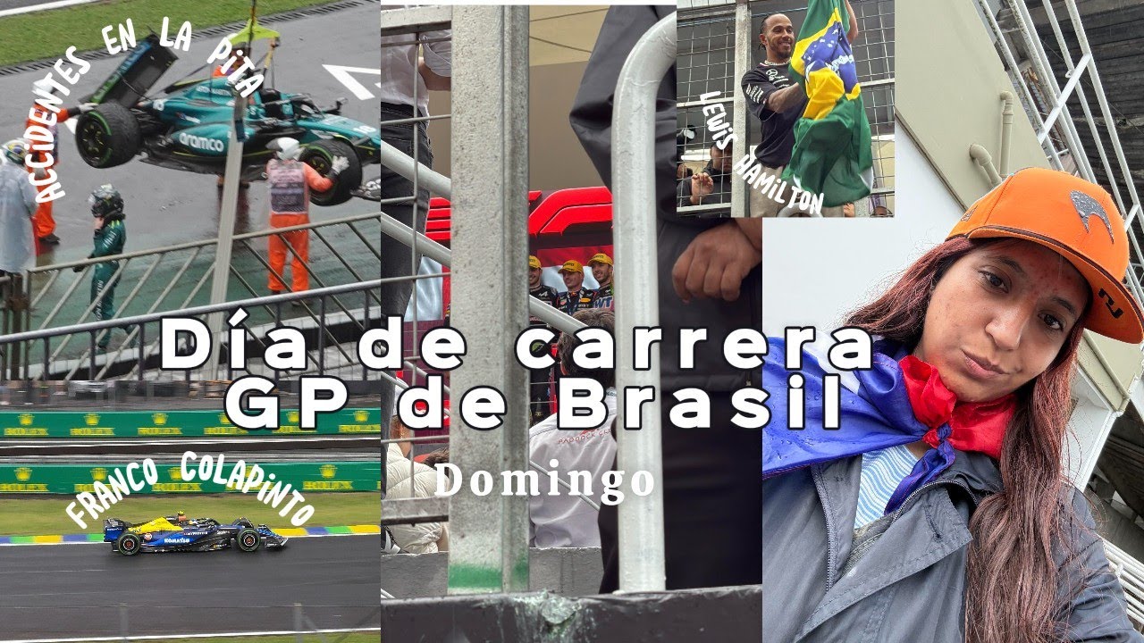 Tercer día del Gran Premio de Brasil, quali y carrera 🏁