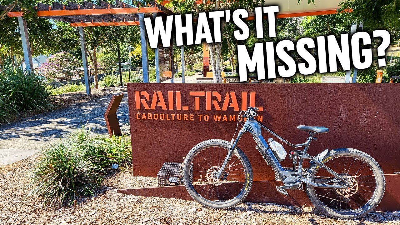This RAIL TRAIL is missing something! - CABOOLTURE TO WAMURAN RAIL TRAIL