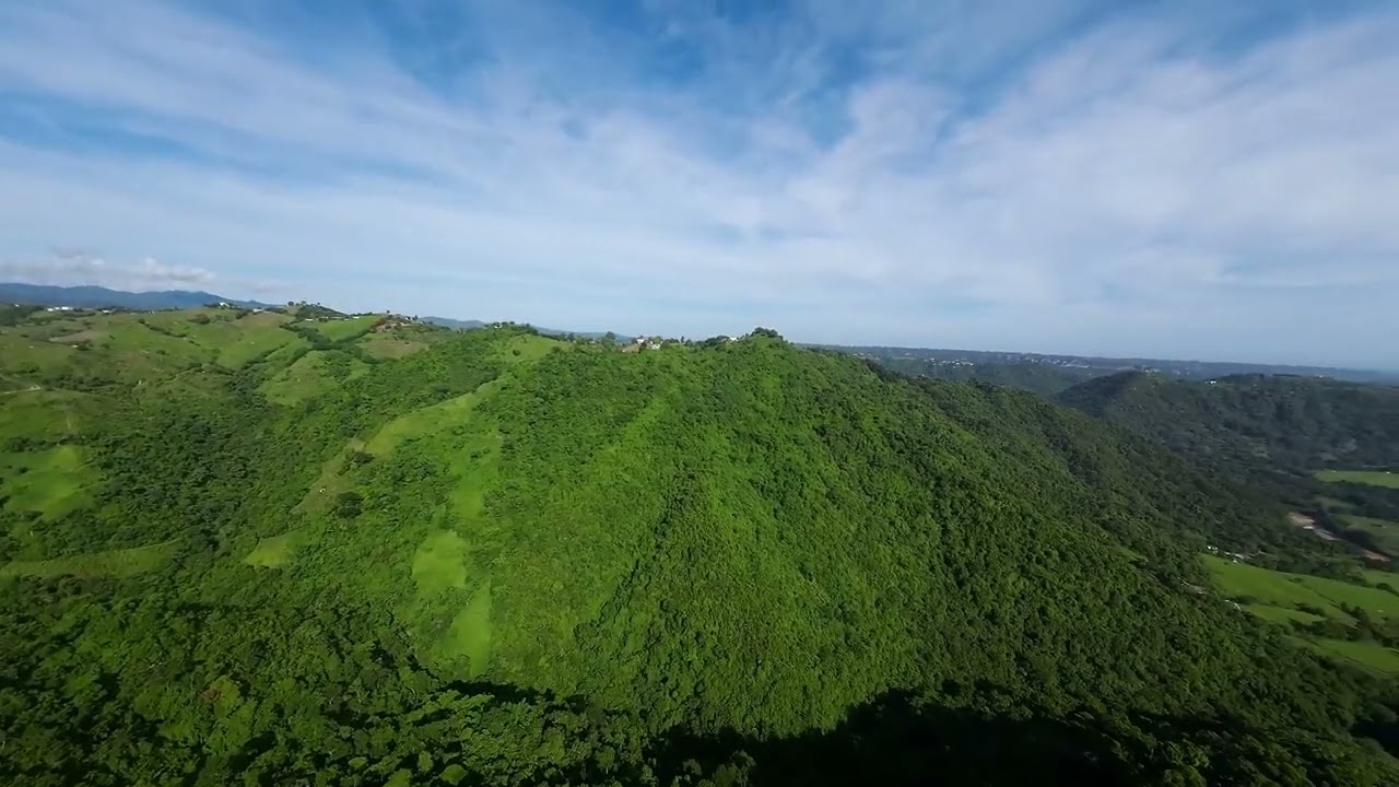 Morovis , Puerto Rico - River and mountains