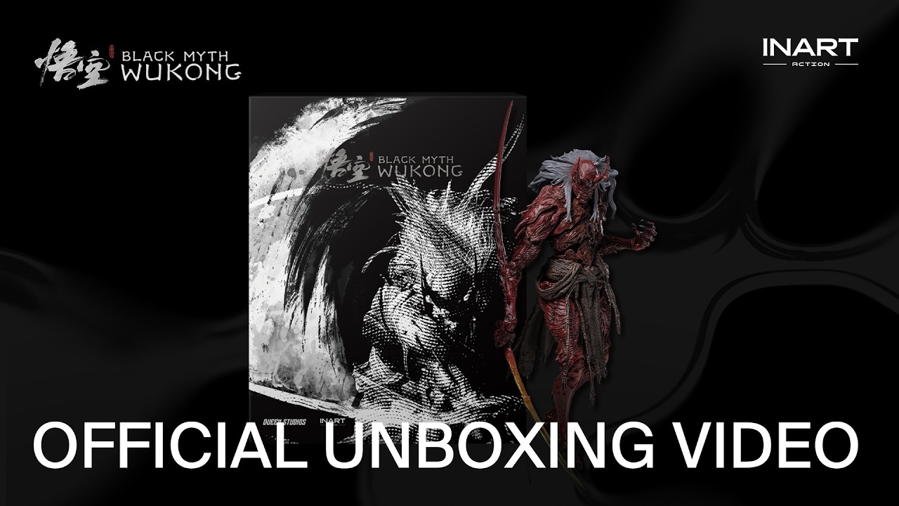 INART Black Myth: Wukong &ndash; Yaksha King 1/12 Scale Action Figure Official Unboxing