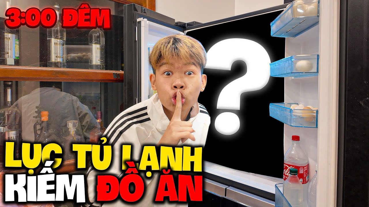 VLOG | Đột Nhập Tủ Lạnh Nh&agrave; Vanh L&uacute;c 3 Giờ Đ&ecirc;m Kiếm Đồ Ăn C&oacute; G&igrave; Ngon ???