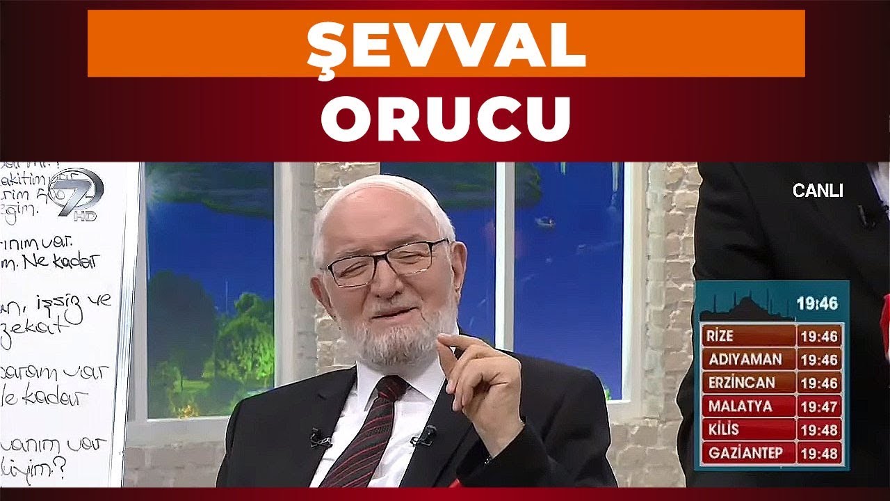 Şevval Orucu Nedir? - Necmettin Nursaçan ile İftar Saati