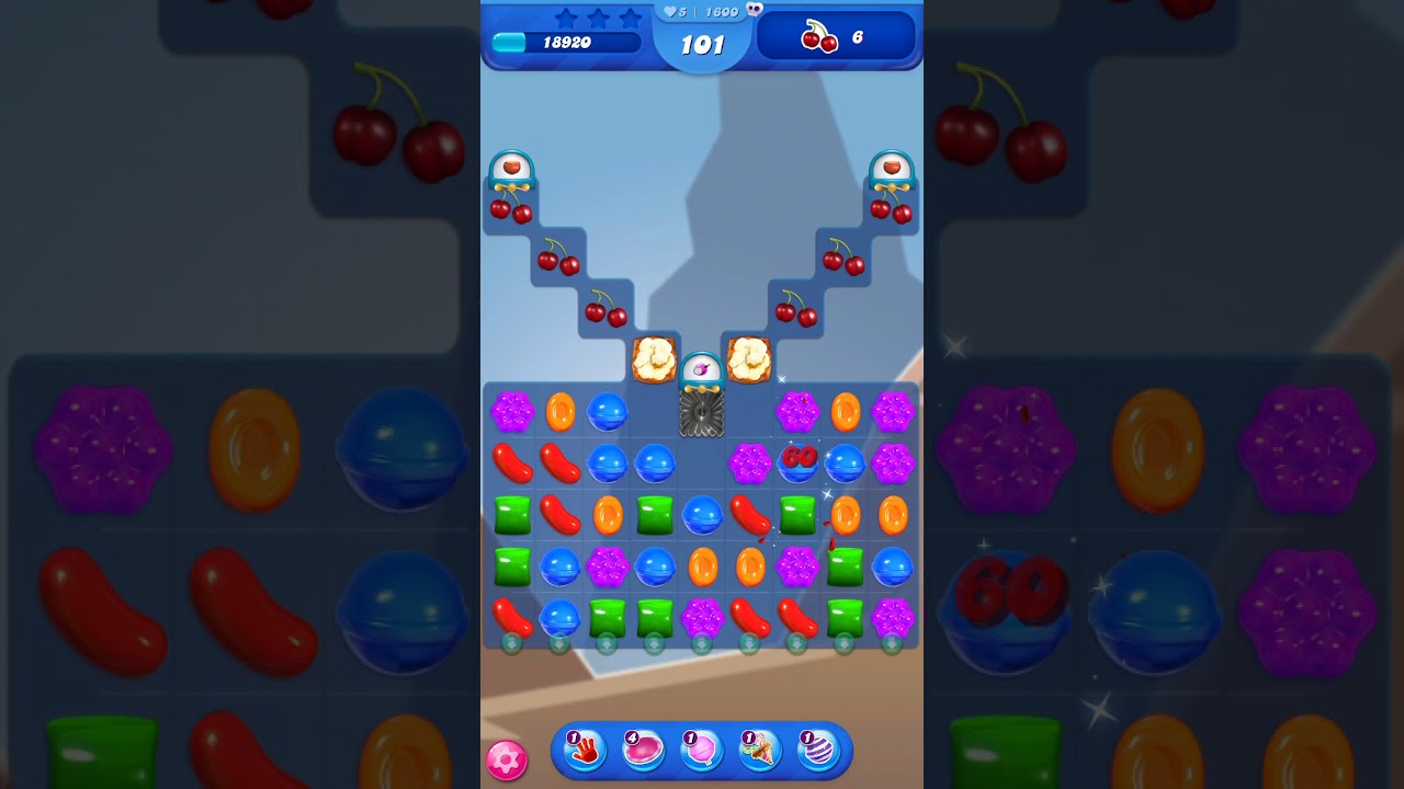 Candy crush saga Level 1600