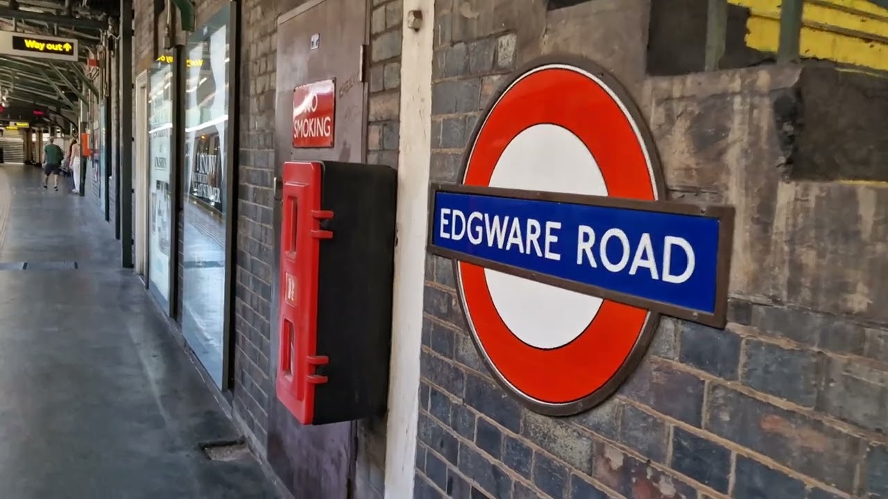 EDGWARE ROAD (Circle Line, District Line, Hammersmith & City Line) Underground Station (2025)