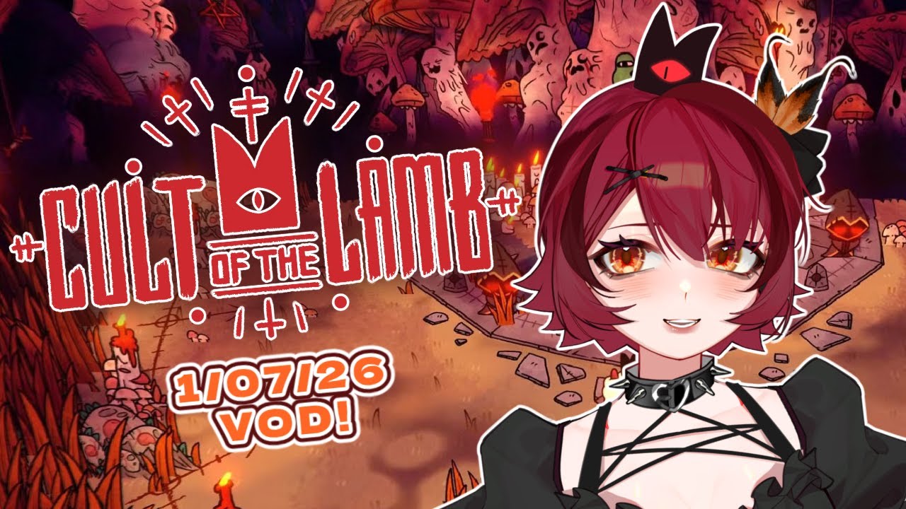 【CULT OF THE LAMB | VOD】SUPER HARD MODE, super hard times...