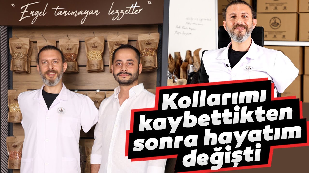 İki kolu olmayan çerezci Haluk’un başarı hikayesi: Kolunu kaybetti ama...