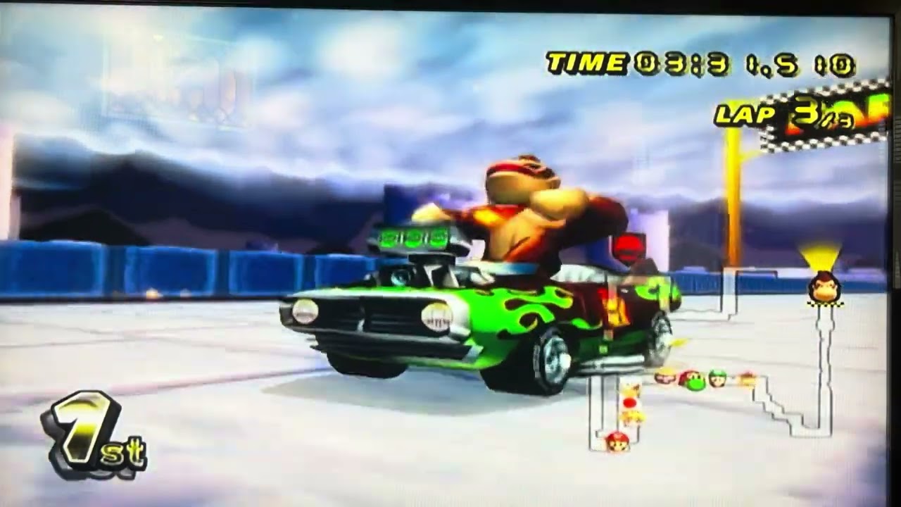 Mario Kart Wii! Donkey Kong! Leaf Cup 50cc! Эпизод 7!