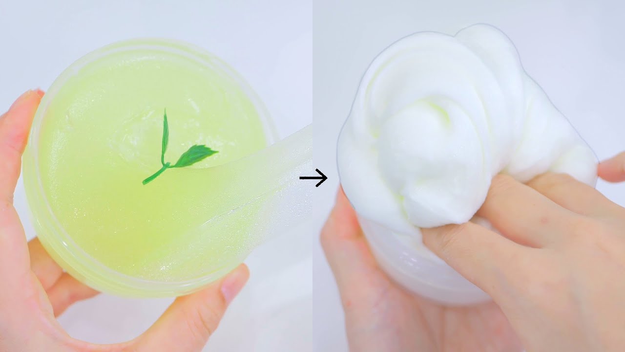 【ASMR】触れば触るほどもこもこ膨らむ中国のスライム Fluffy Slime【音フェチ】