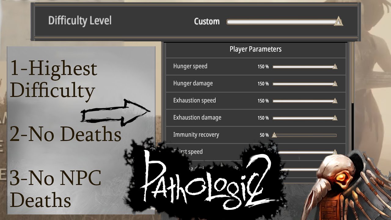 EP 1 Full Hardest Difficulty No Death No Dead NPC Pathologic 2 Long Play | Corrupt Zen