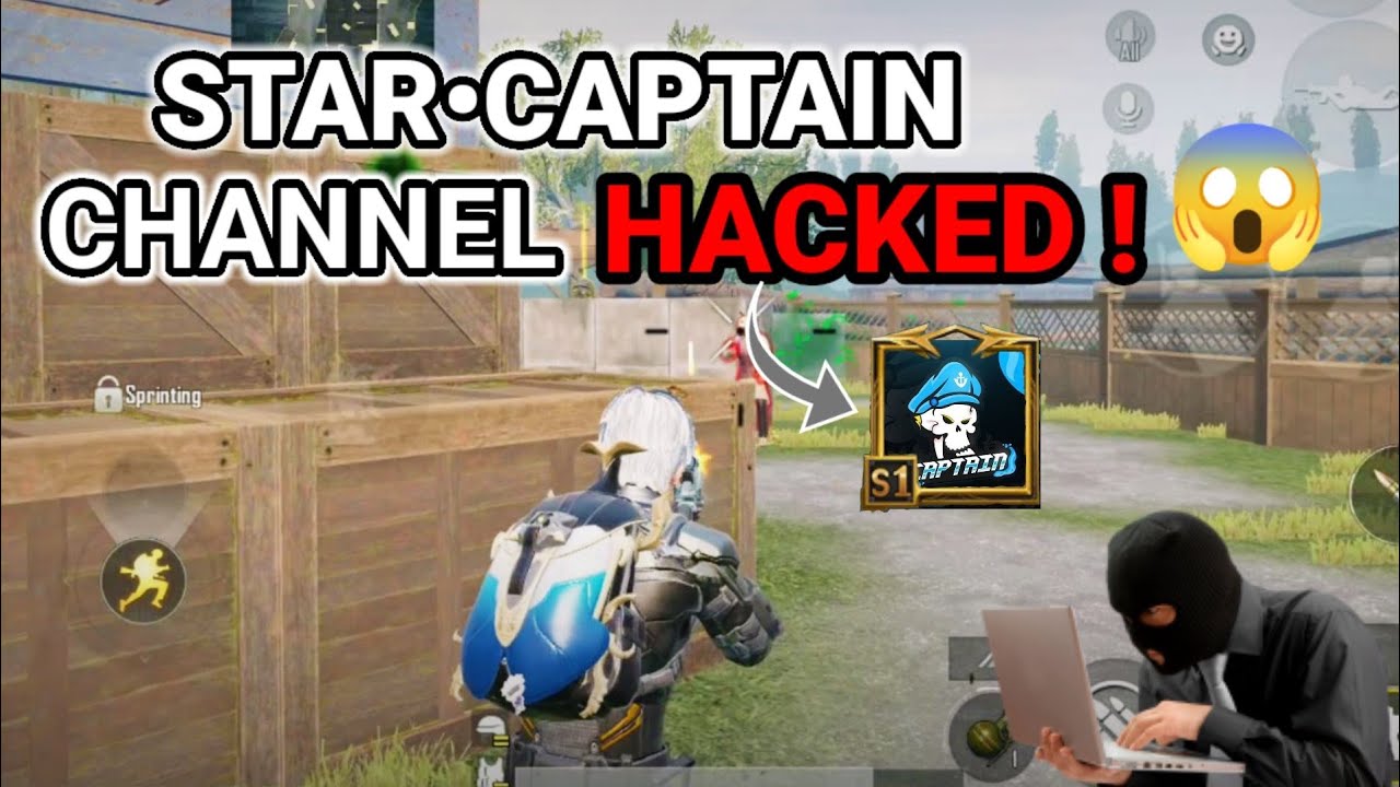STAR Captain Channel Hacked😔❗.... #starcaptain #retweetstarcaptain #bgmi #shorts