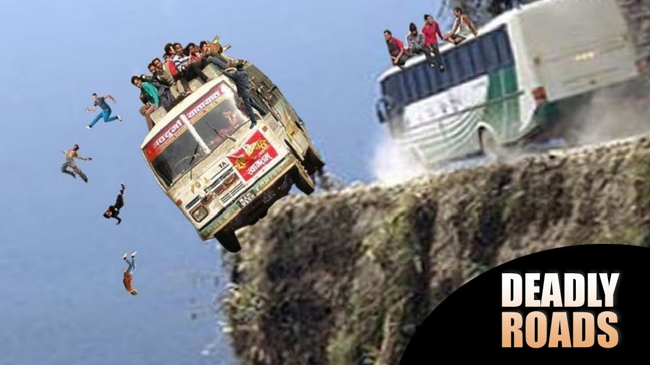 Top 10 Most Deadly Roads in the World | Scariest Drives