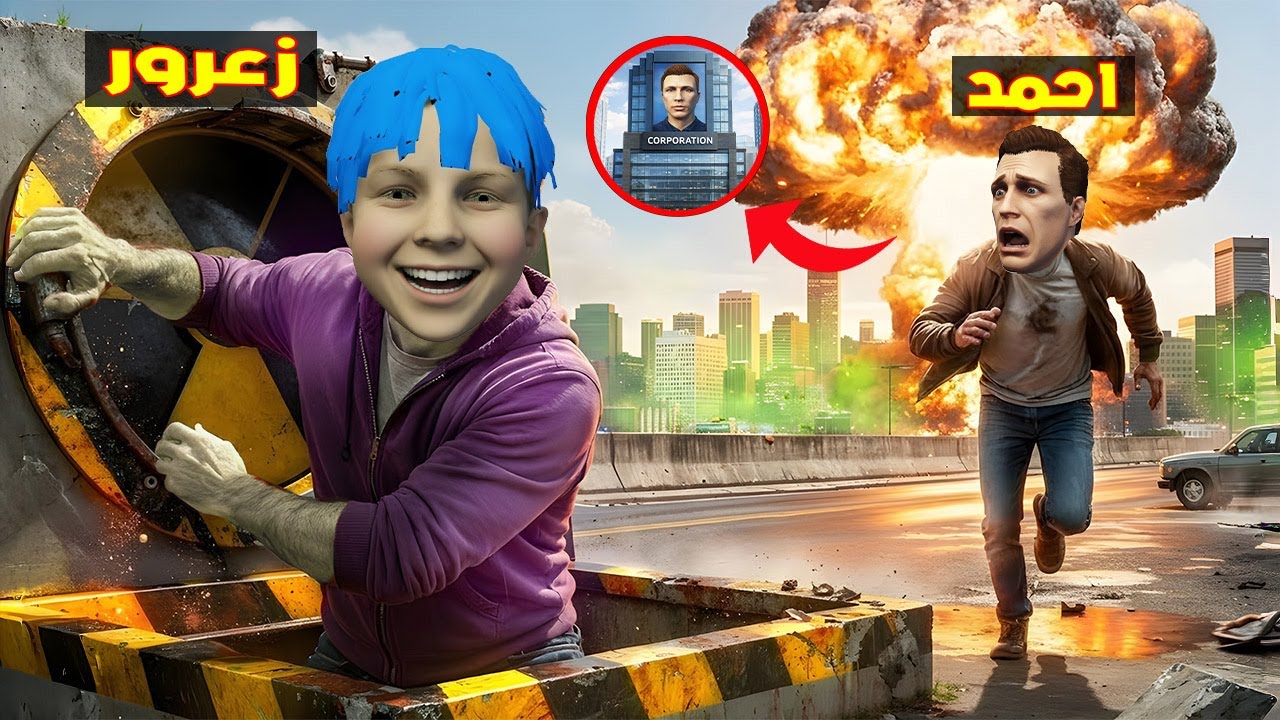 فلم قراند : احمد يهرب على اكبر مقر سري في العالم و زعرور يضحك🔥😂