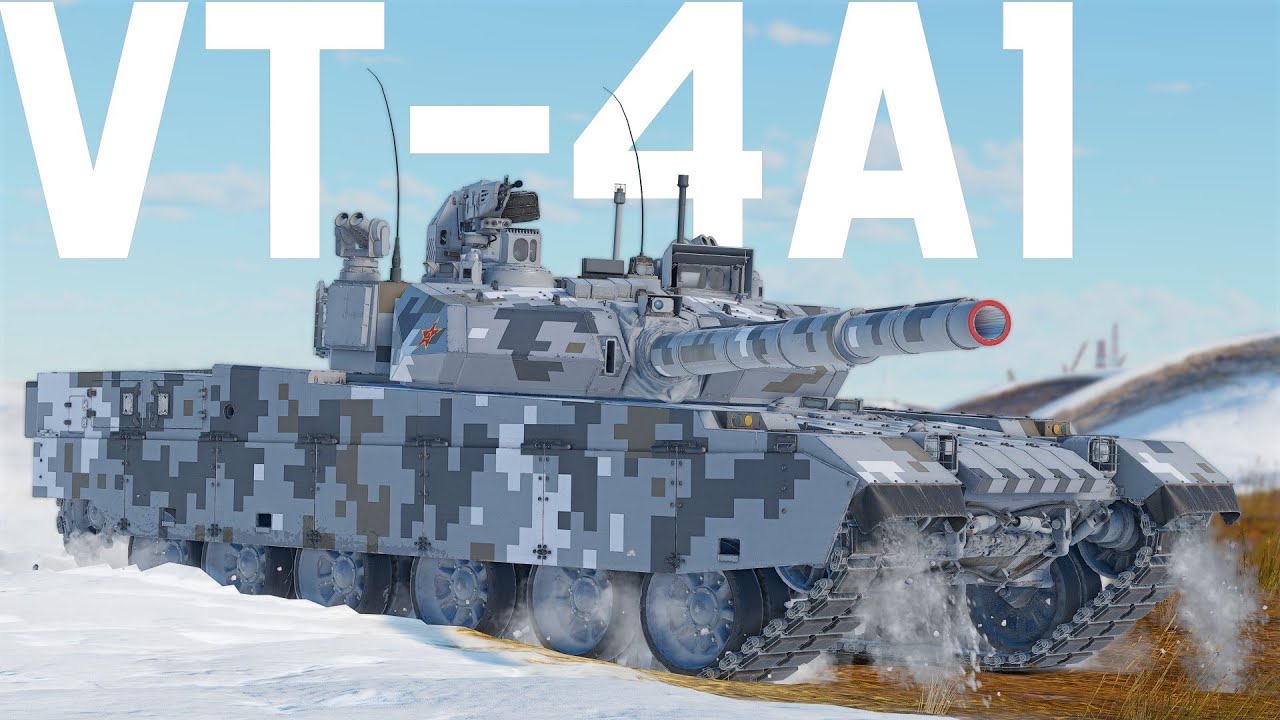 Better Than ZTZ99A?ㅣWar Thunder VT4A1ㅣUHQ 4K
