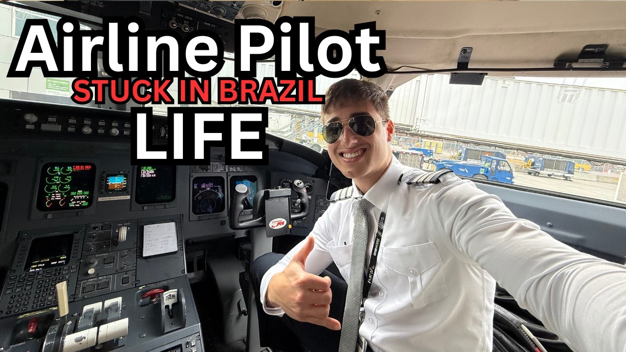 Жизнь пилота авиакомпании | Полёт в Бразилию 🇧🇷 Часть 2