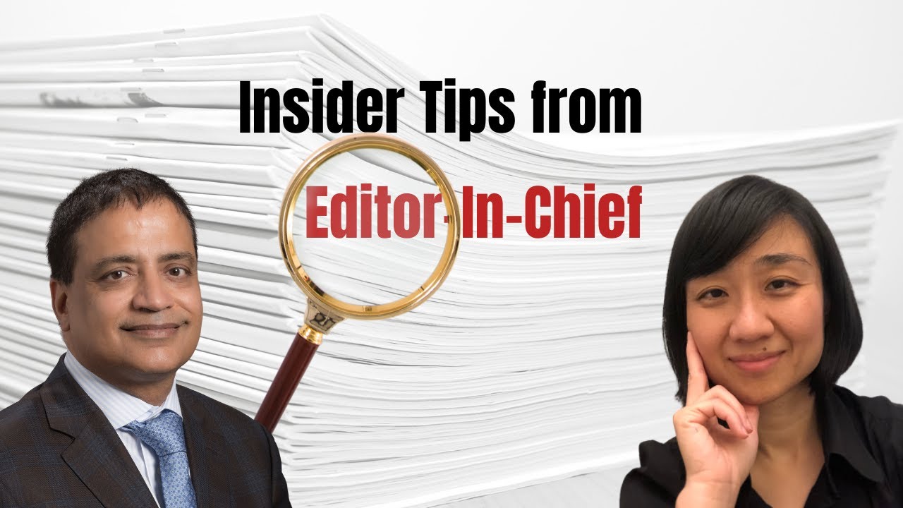 Secrets of Publishing Success: Advice from the Editor-in-Chief of a Top Journal