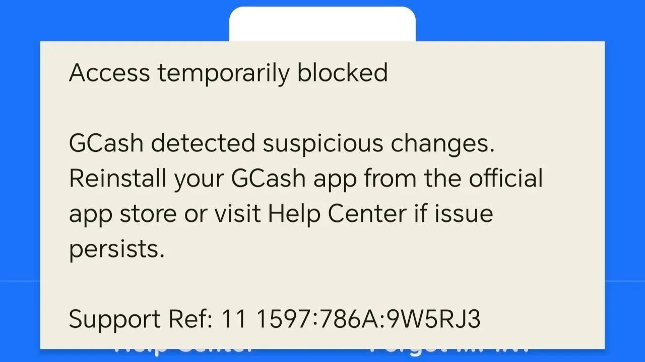 How to Fix Gcash Access temporarily blocked | Gcash detected suspicious changes Reinstall your Gcash