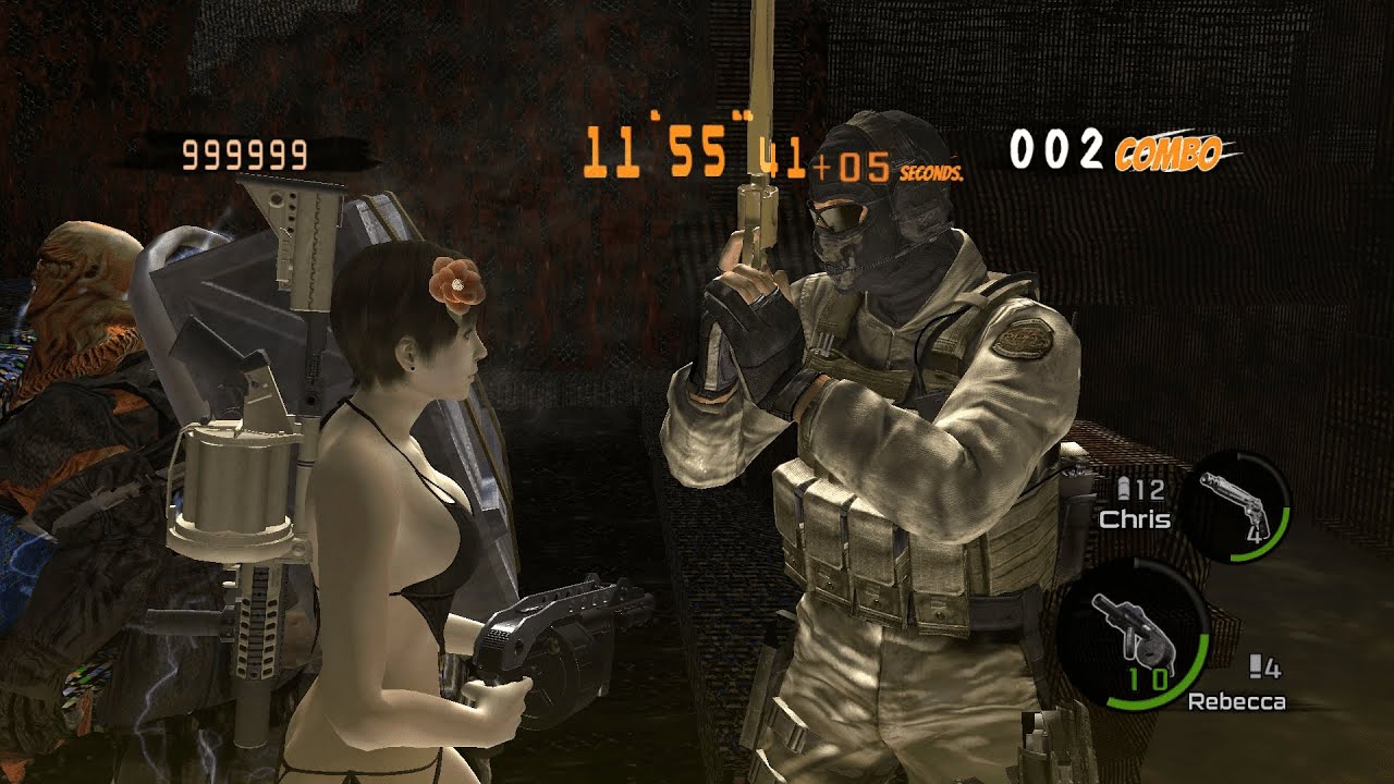 ▶️Resident Evil 5 - Bossmania - Ancient Ruins - 4 Players - 150 Kills💪