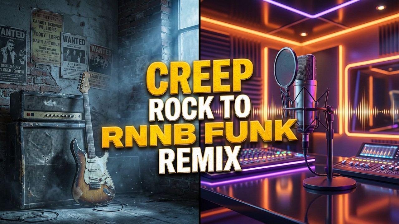 CREEP-RADIOHEAD(RNB FUNK VERSION)KARAOKE with lyrics