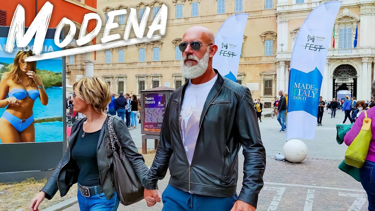 ПРАЗДНИЧНАЯ МОДЕНА. ИТАЛИЯ тревел гид. Прогулка по городу. Стритстайл.