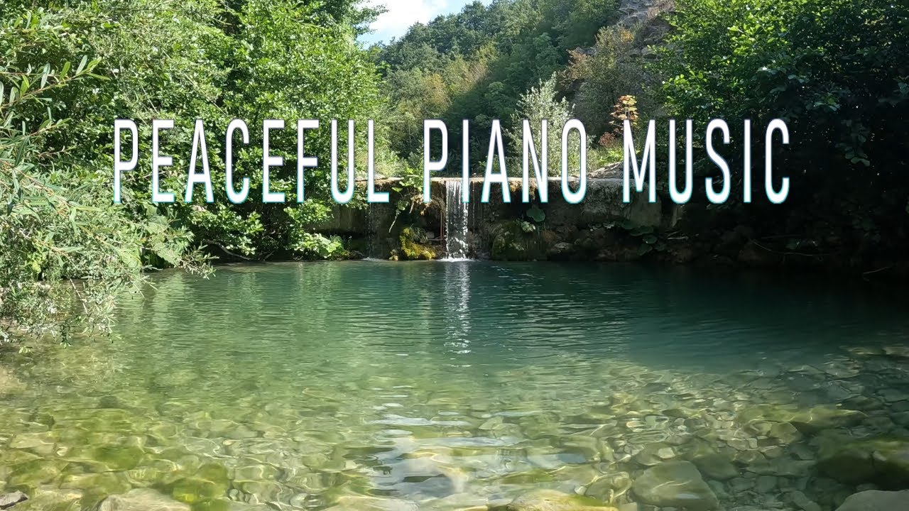 Calming Piano Music For Sleep [Visualizer]