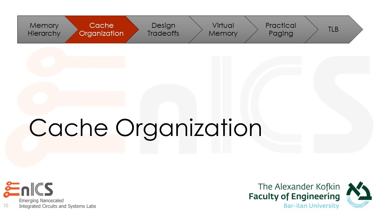 SoC 101 - Lecture 6b: Cache Organization