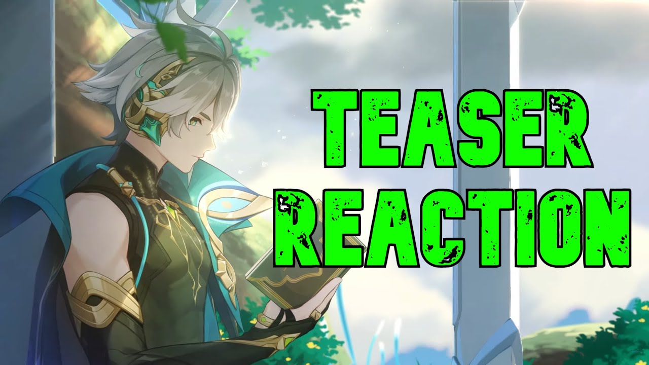 Alhaitham Character Teaser Reaction | Genshin Impact | GoldDemon12