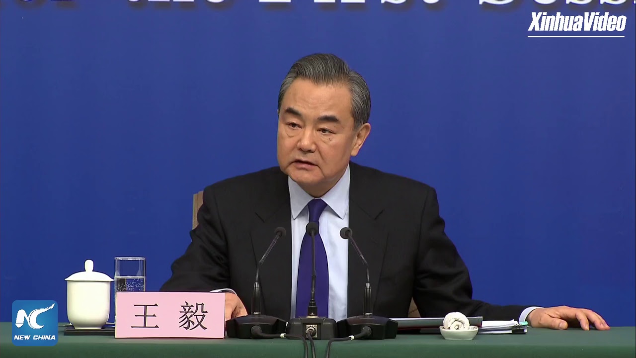 LIVE: Chinese Foreign Minister Wang Yi meets the press