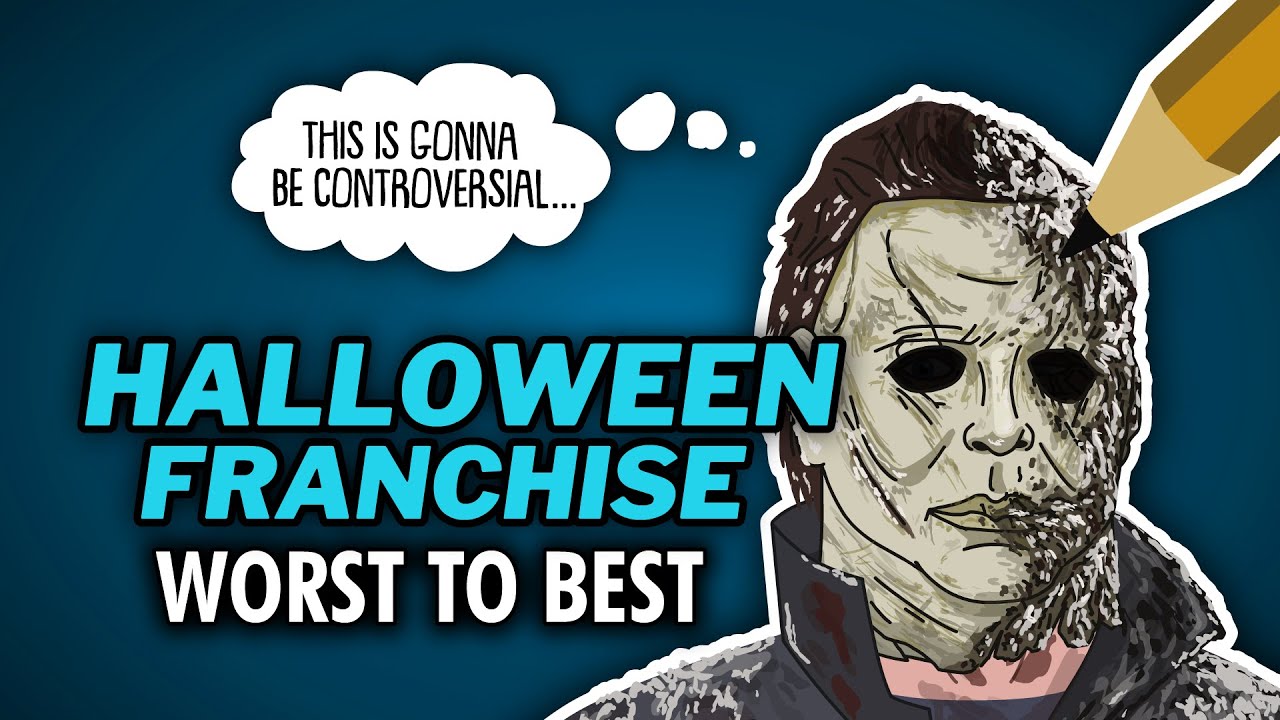RANKING the Halloween Franchise 1978-2022 / Michael Myers Halloween Ends SPEED-ART