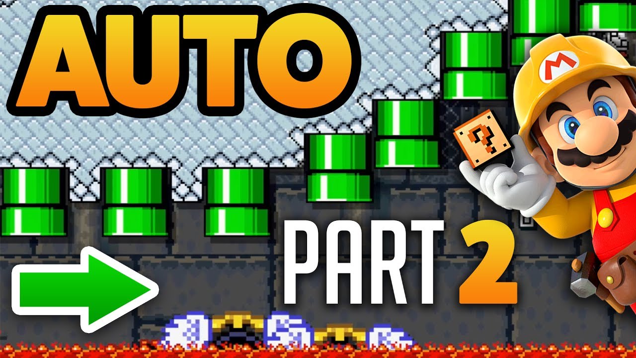 Super Mario Maker - AUTO LEVELS Part 2! - Level Showcase