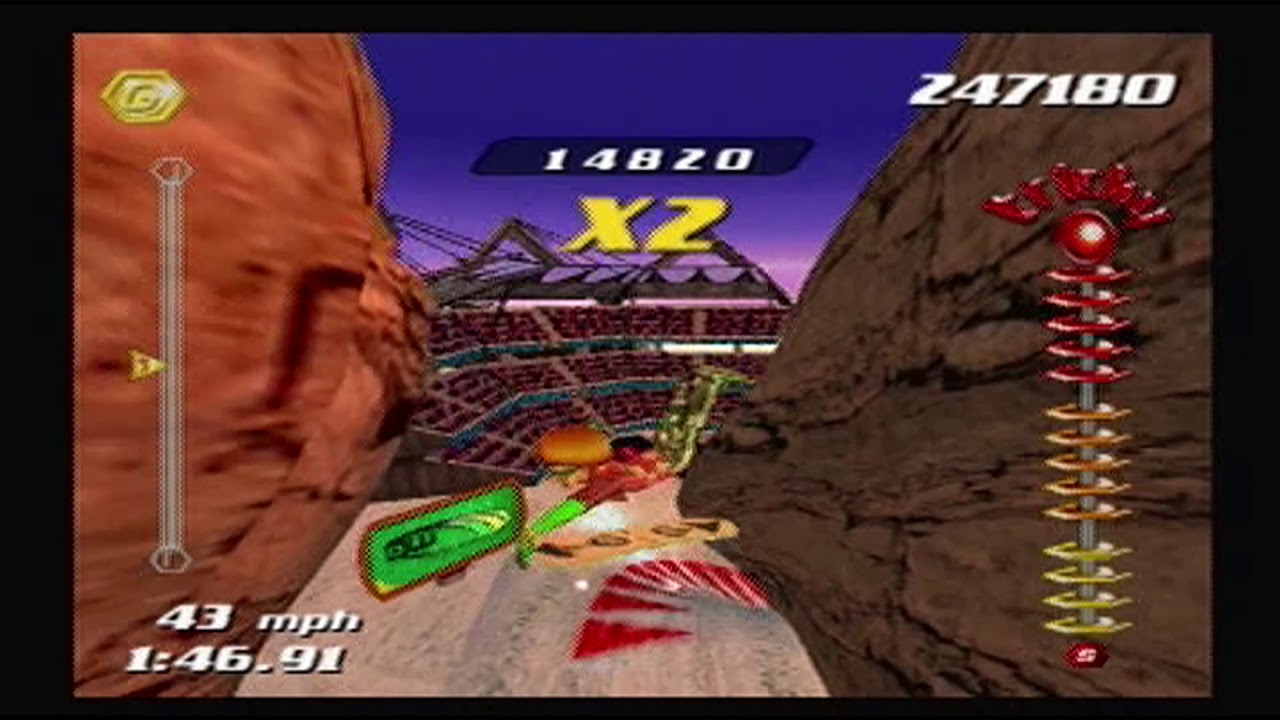 SSX Tricky - Eddie World Circuit - Mesablanca Showoff