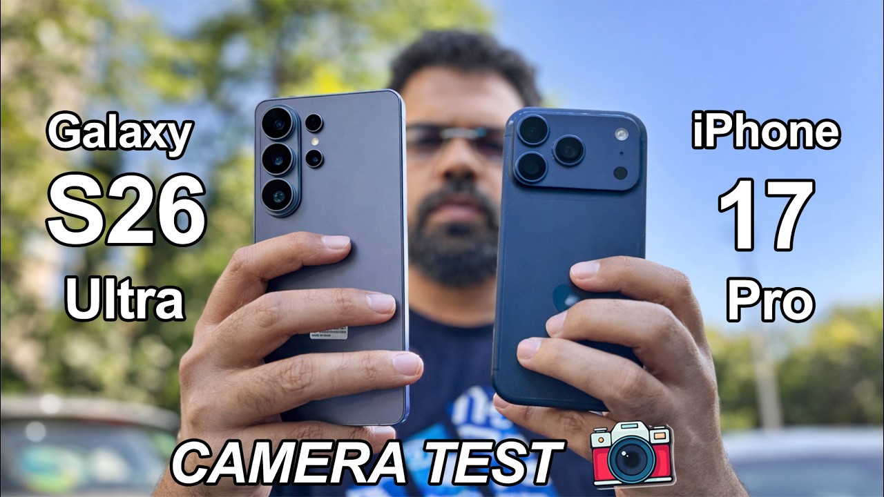 Samsung Galaxy S26 Ultra Vs iPhone 17 Pro Camera Test ! 🔥