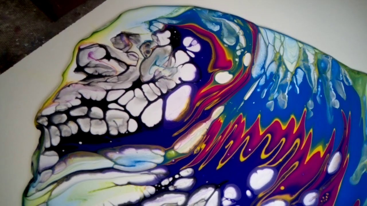 161 -El arte arte en la Pintura..POURING !!!!!!!!