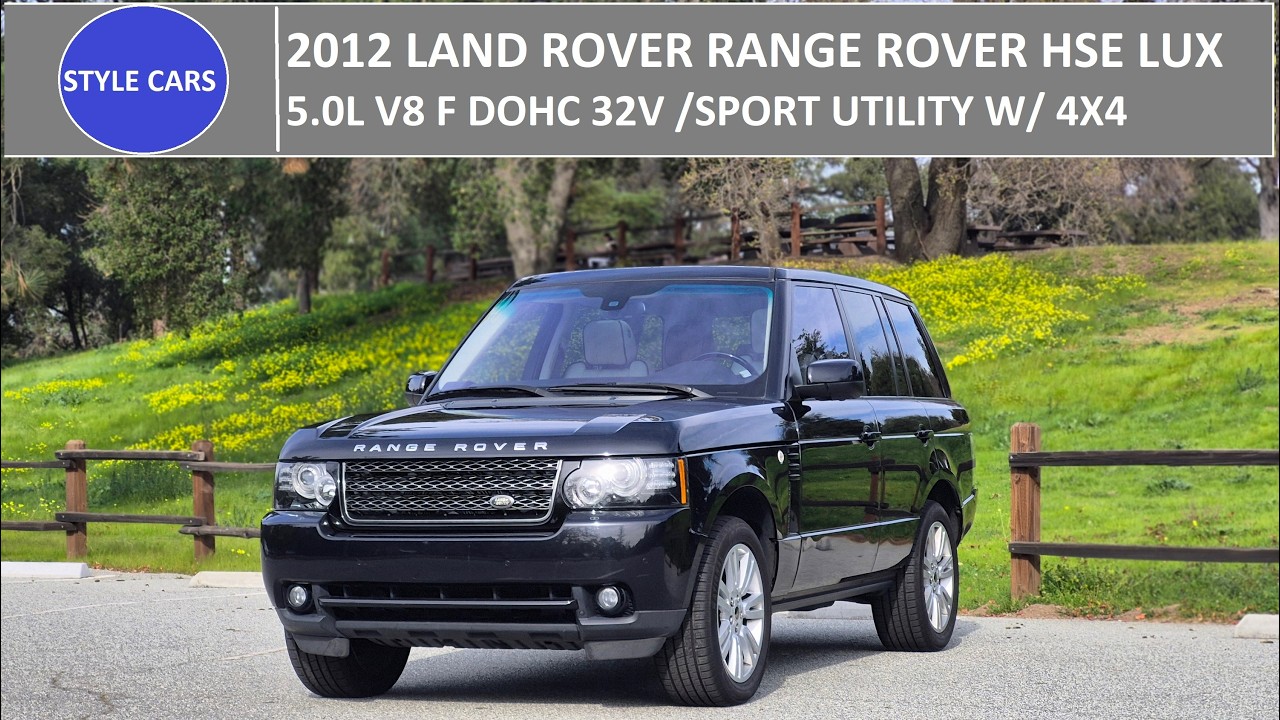 2012 LAND ROVER RANGE ROVER HSE LUX Engine & Driving
