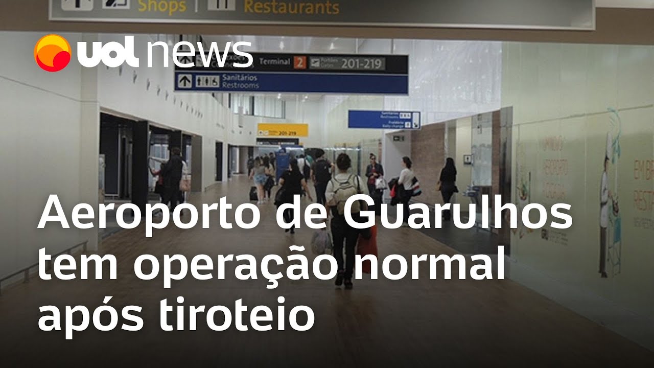 Aeroporto de Guarulhos tem operação normal após tiroteio que matou empresário ligado a PCC